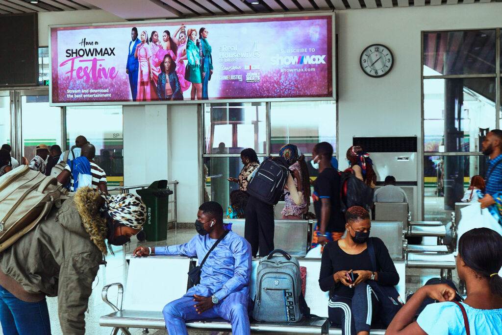 Railway Advertising at Ibadan