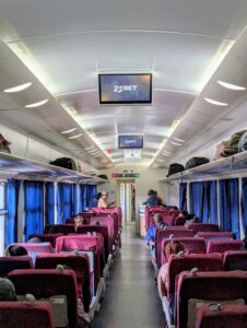 Lagos-Ibadan Train screens